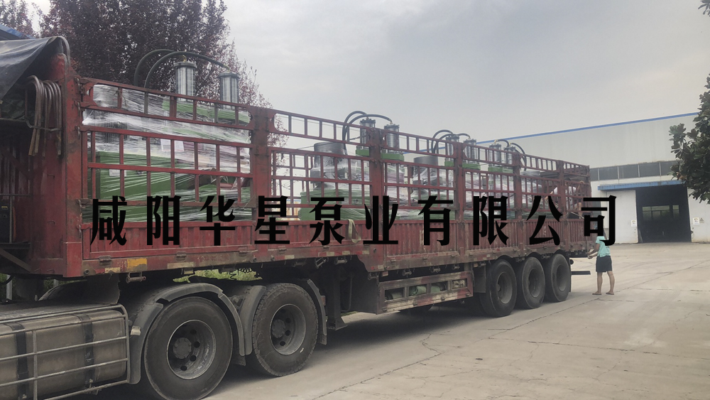 3臺ybh400-100陶瓷柱塞泵發貨